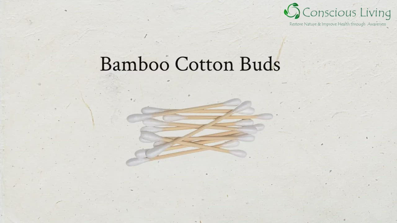 Bamboo Cotton Buds (Pack of 80)